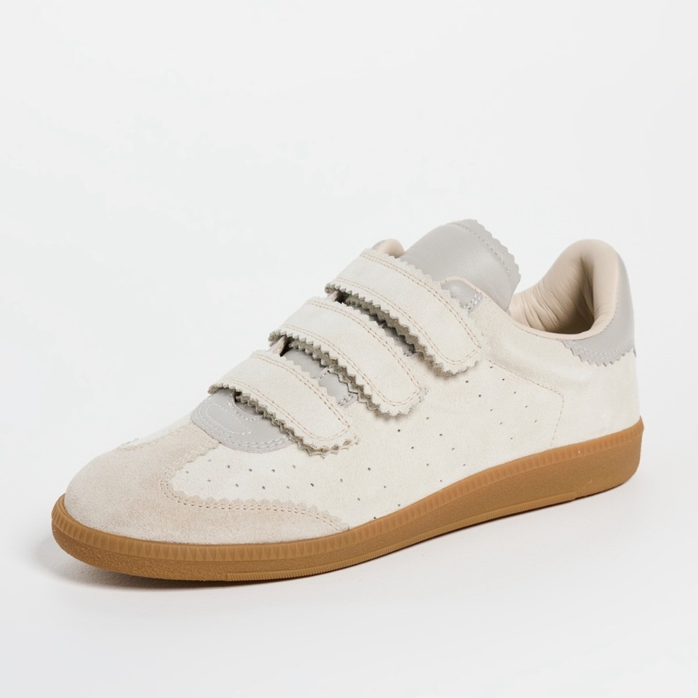 Isabel Marant Beth sneakers in Ecru color.  Size 38.  Great condition.